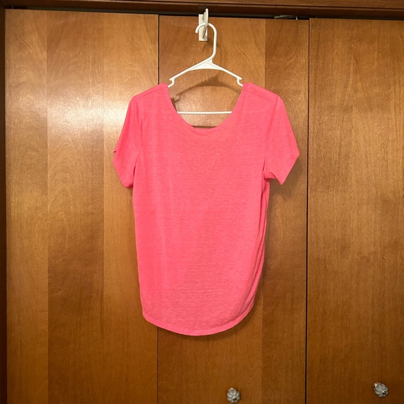 JoyLab Tops - JoyLab Pink Top With Tie Twist in Back